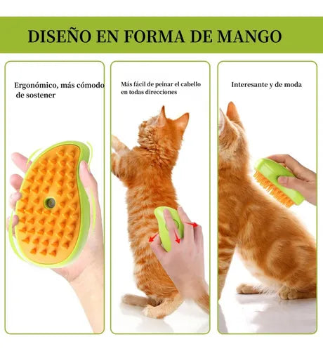 Cepillo Para Mascotas 3 en 1